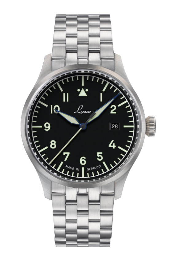 Stuttgart Pro 37mm  Stainless Steel  Black Type A Dial  Automatic  Stainless Ste