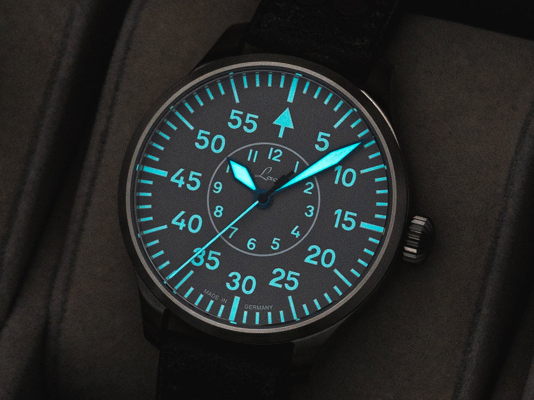 Aachen Grau 39 Automatic / Leather Strap Gray Dial