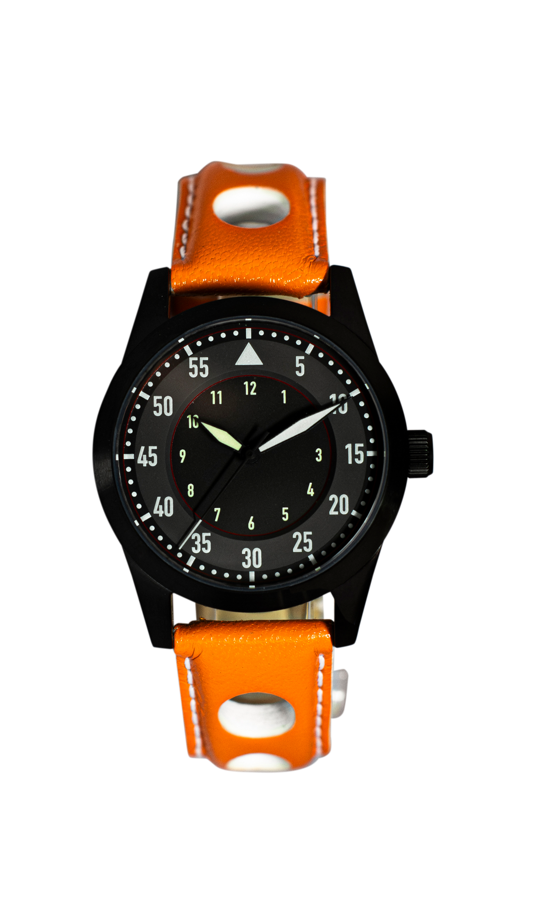 FLIEGER 'Blackout' Racing-Inspired Automatic Timepiece | Black and Grey Dial