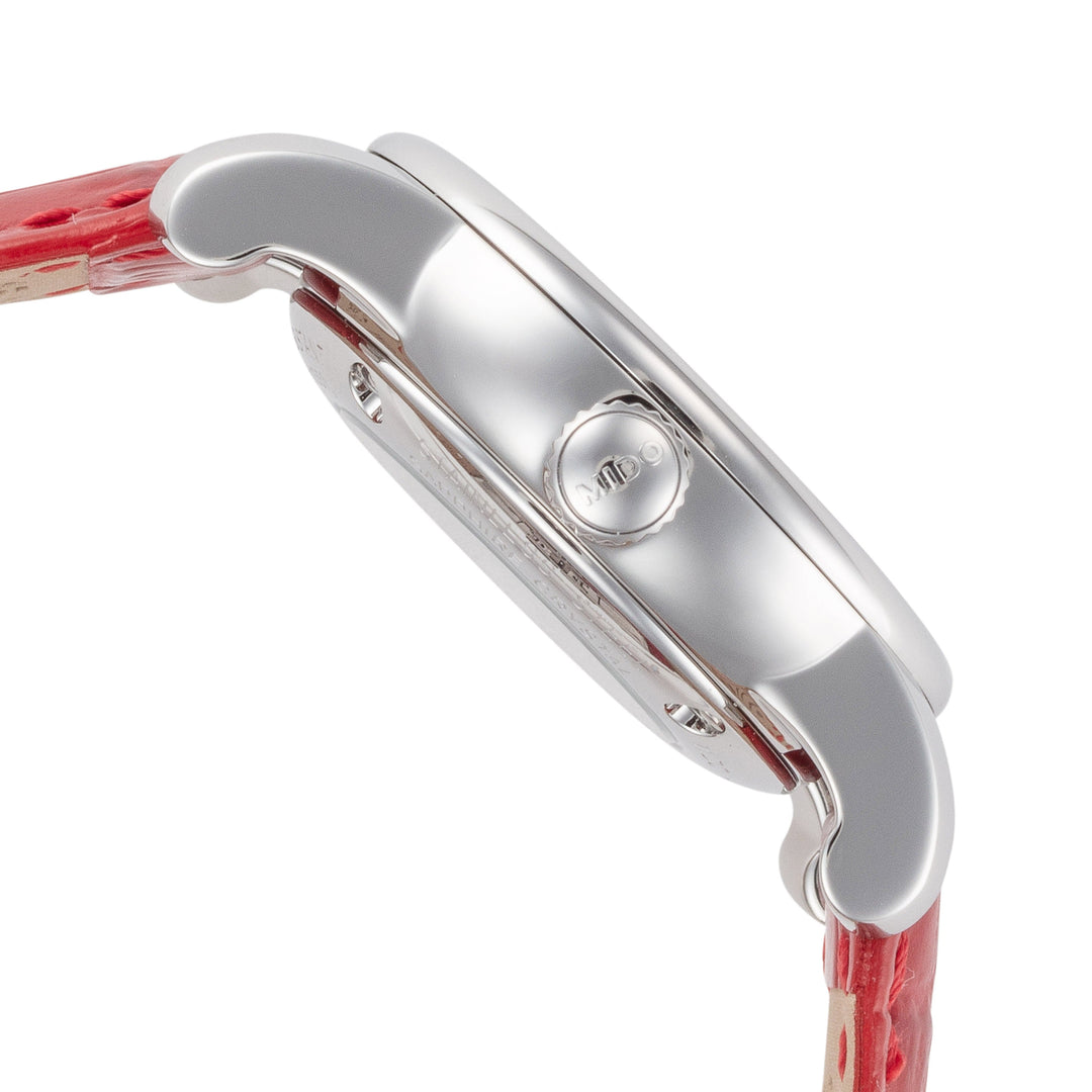 Baroncelli 29 mm / White / Red White Dial