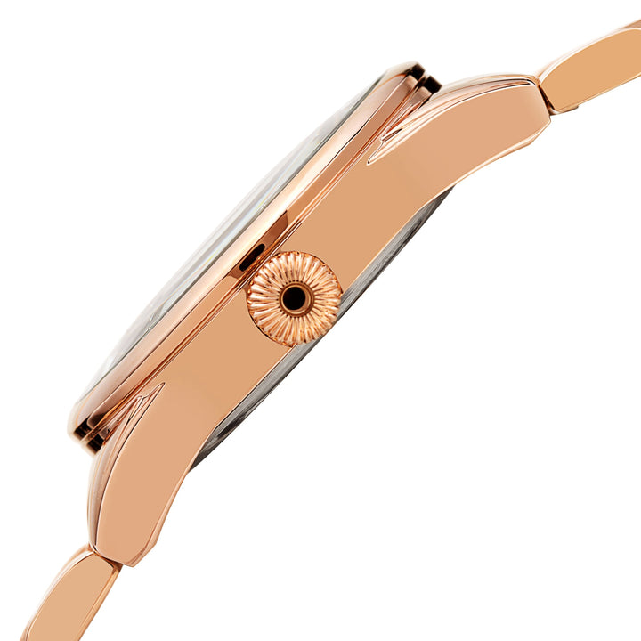 Date Watch Rose Gold Tone/Stainless Steel | Blue Dial