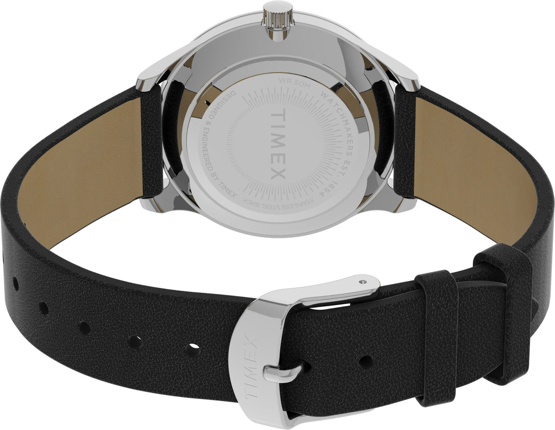 Dress Blue / Leather | Blue Dial