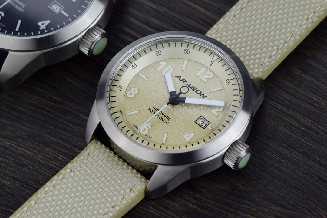 Caprice NH35 Automatic 44mm Beige Dial | Beige Dial