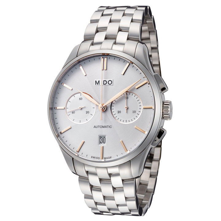 Belluna II 42mm / Silver / Silver | Silver Dial