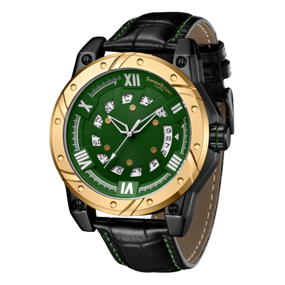Engineer Automatic Green / Leather Green Dial