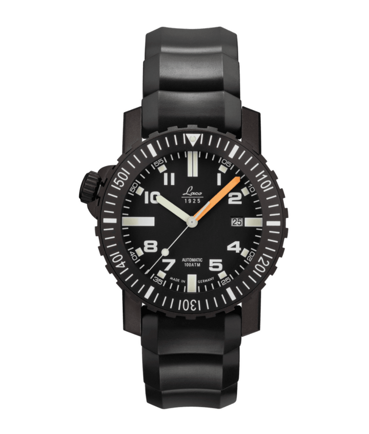 Squad Watch Seven Seas Black PVD Black Dial