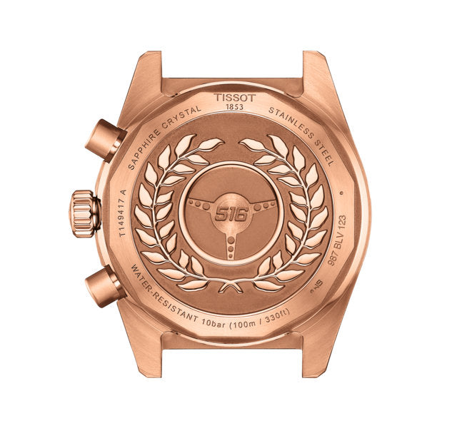 PR516 Quartz Chronograph Rose-Gold Black Dial