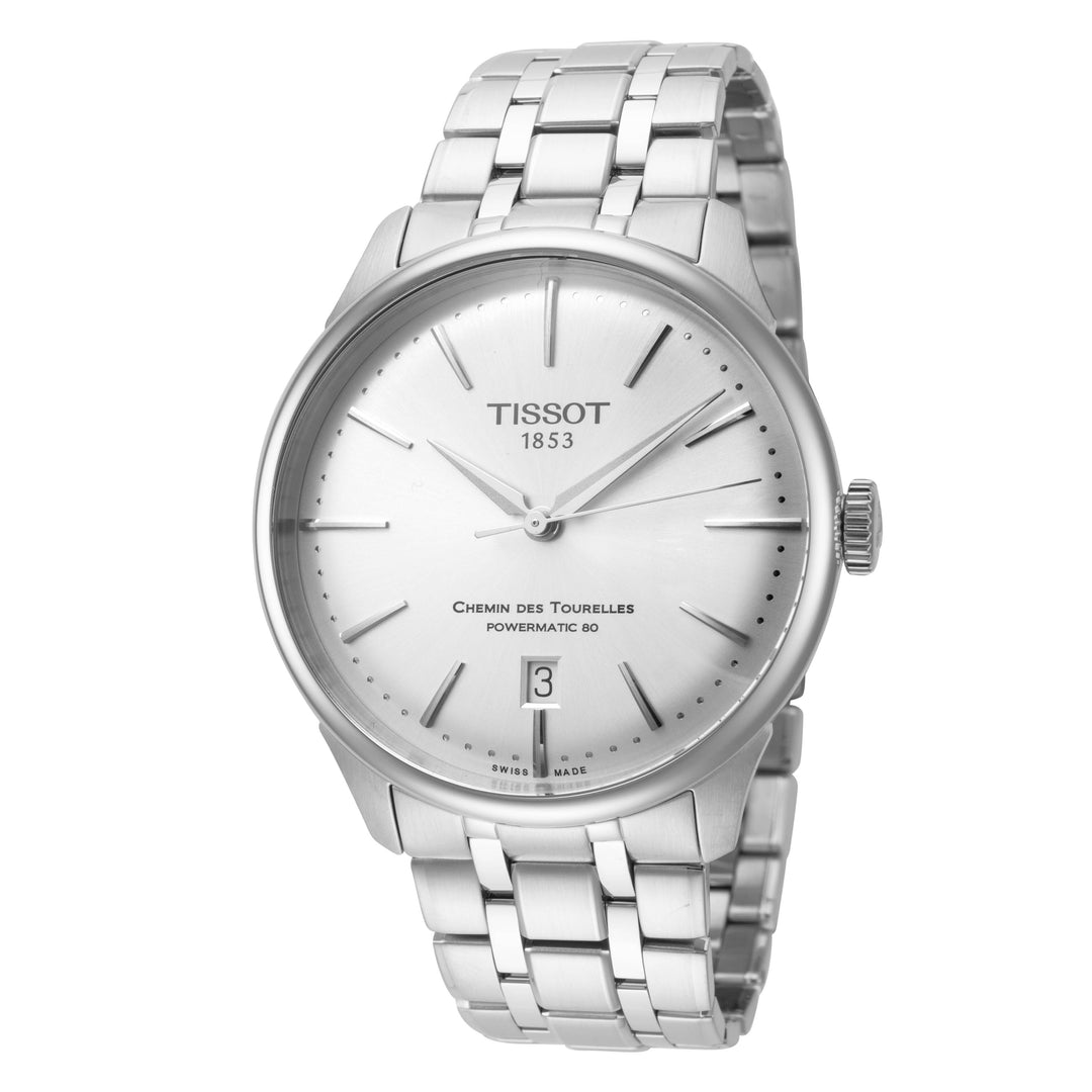 Chemin des Tourelles 39mm / Silver / Silver | Silver Dial