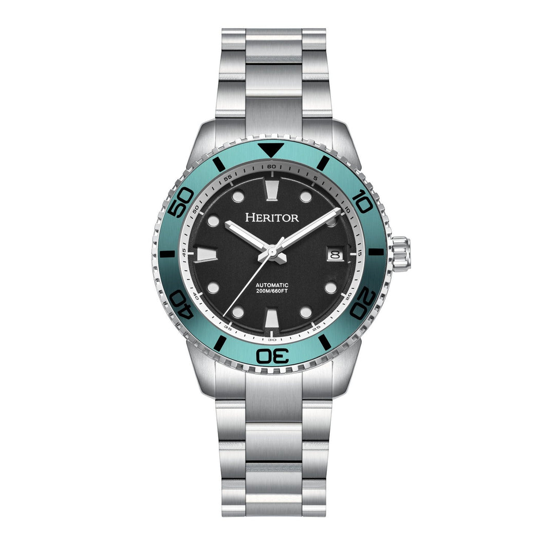 Bexley Diver Automatic Silver / Black Black Dial
