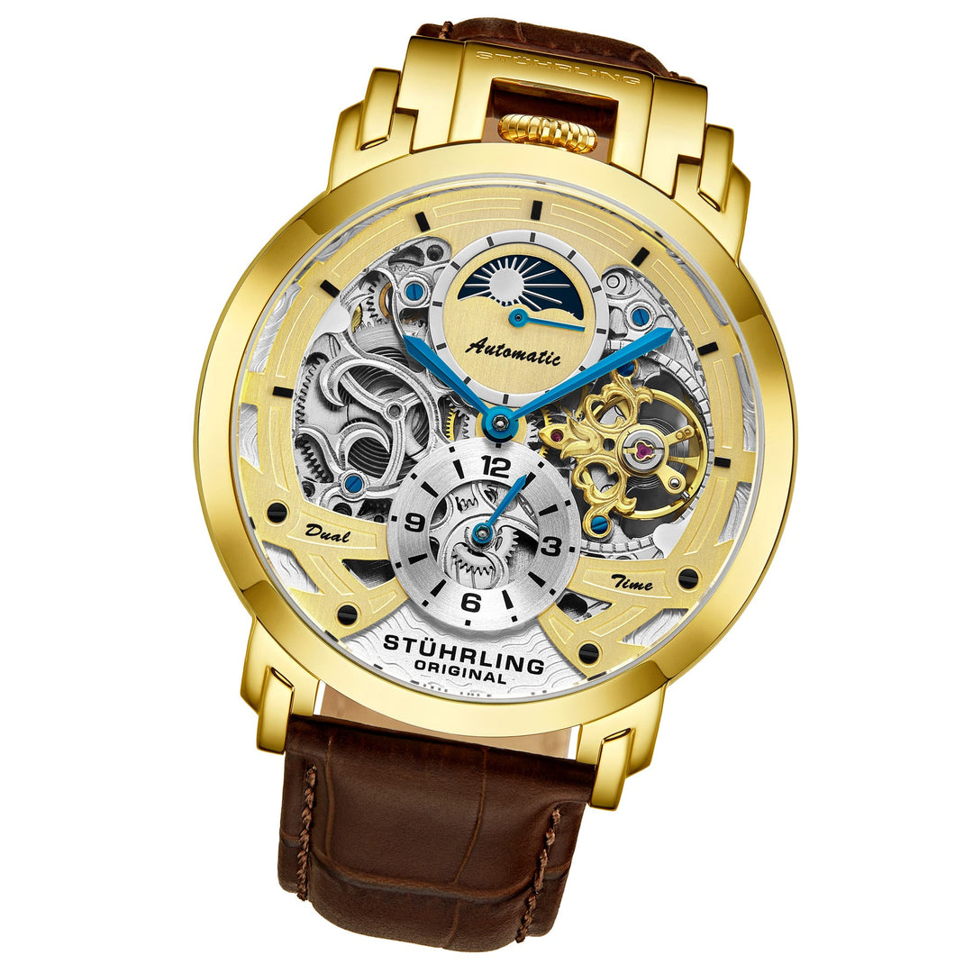 Legacy Brown/Gold - Leather | Gold Dial