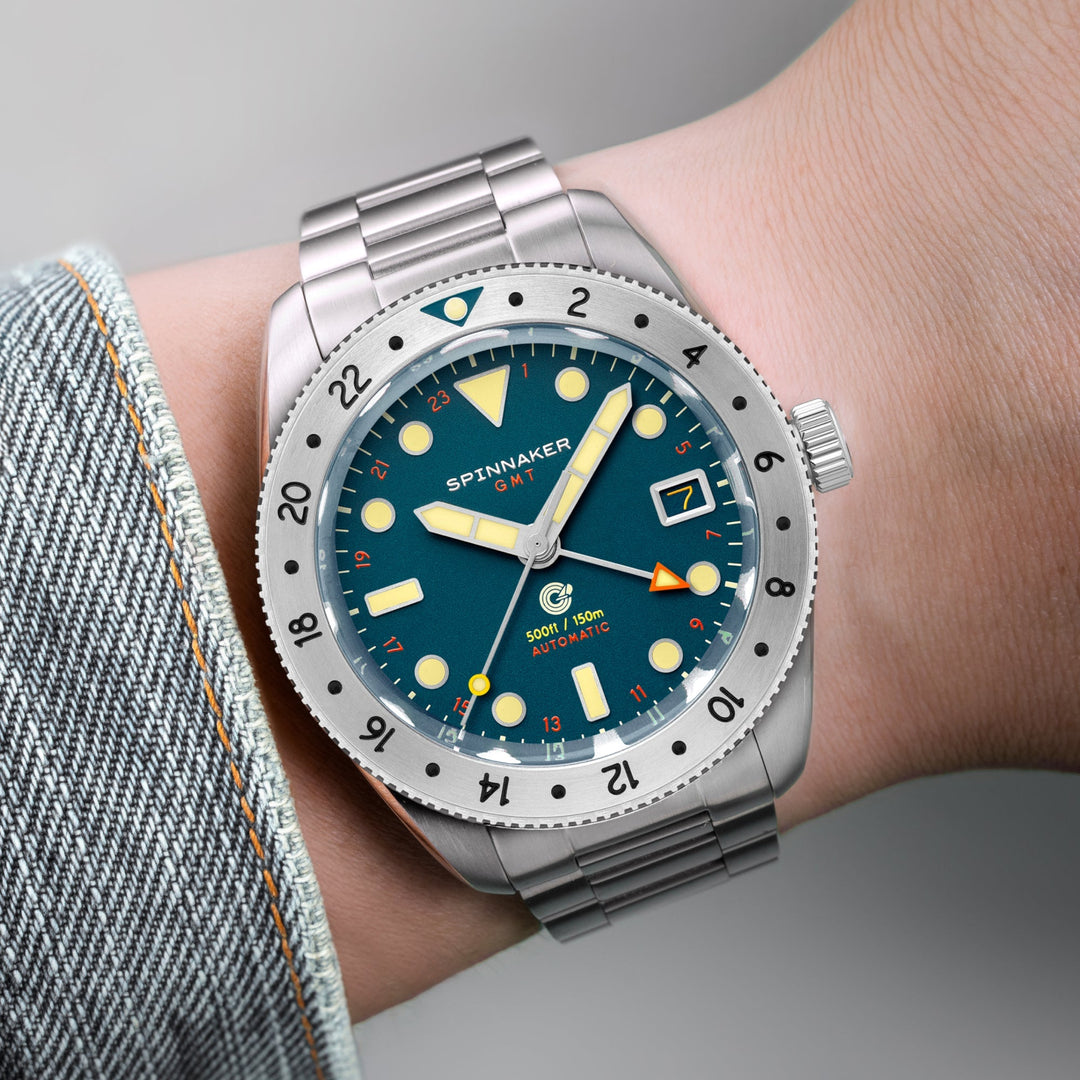 Croft 39 GMT Automatic Blue / Stainless Steel | Blue Dial