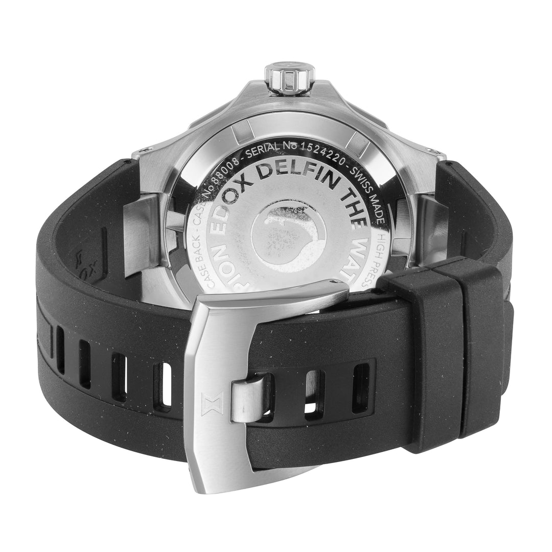 Delfin The Original 43mm / Blue / Black Blue Dial