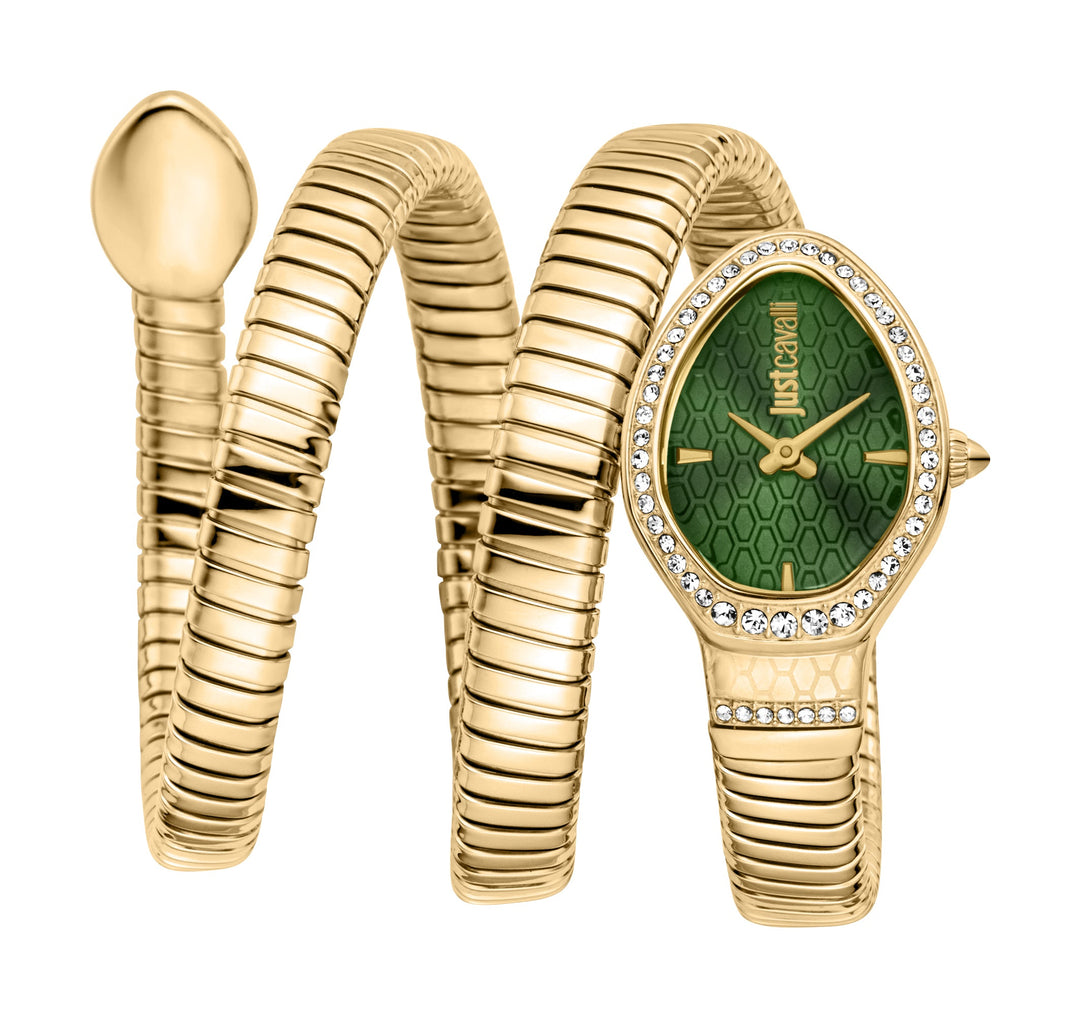 Carezza 22mm / Dark Green / Gold | Dark Green Dial