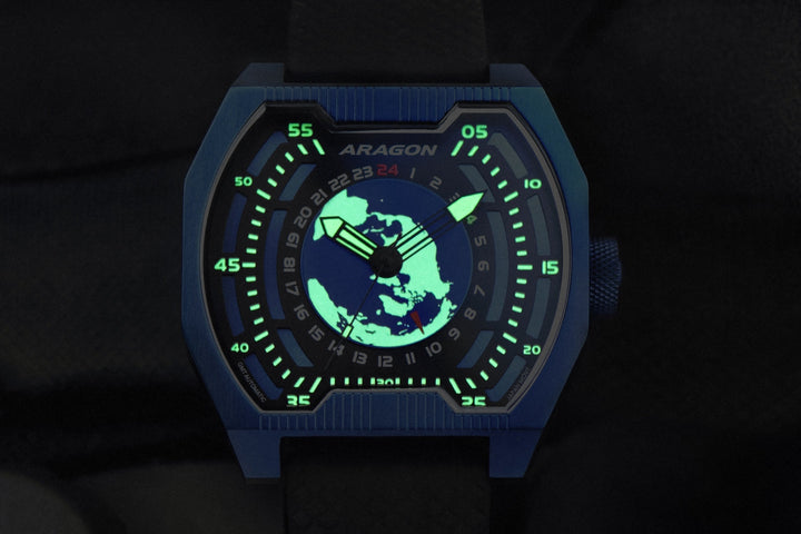 Concept S GMT NH34 Automatic Blue Dial | Blue / Black Dial