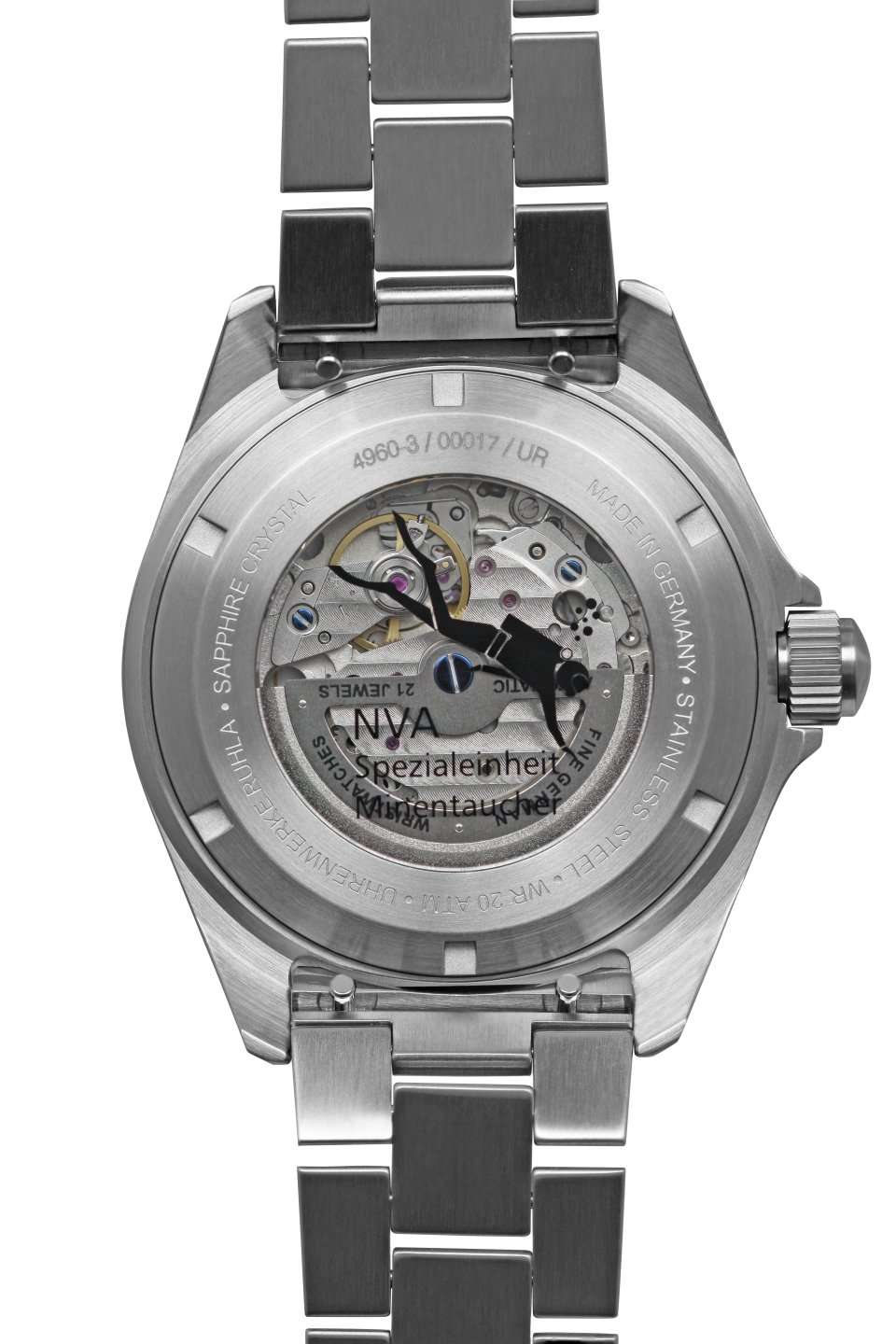 NVA Kommando Minentaucher Blue Blue Dial
