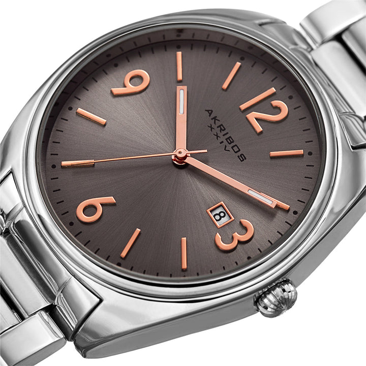 Dress-AK957SS Silver/Stainless Steel | Gray Dial