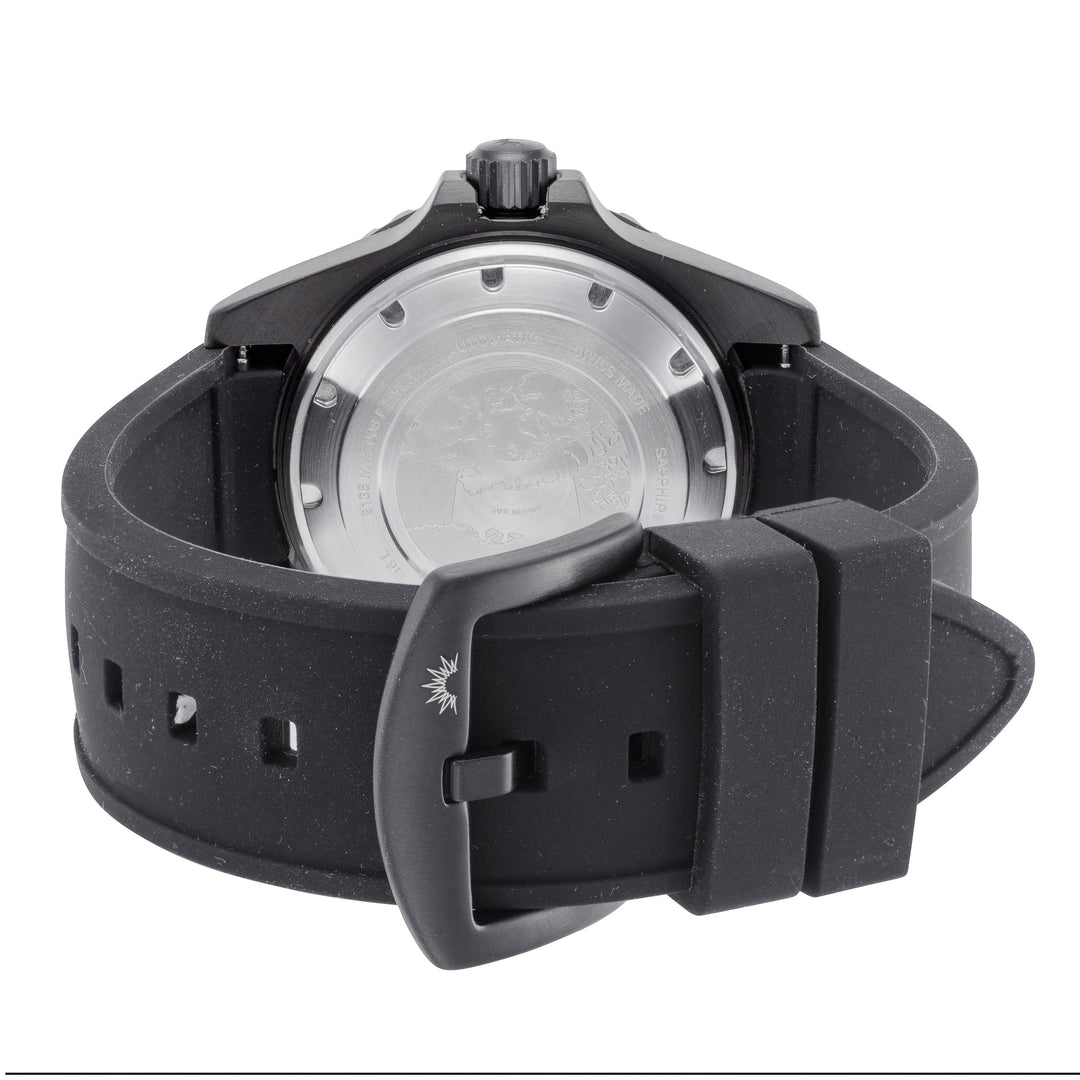 Deep Bay 45mm / Black / Black | Black Dial