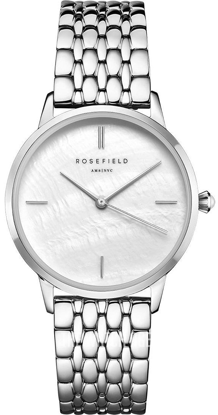 Pearl Edit 36mm / White Mother-of-Pearl / Silver | White Mother-of-Pearl Dial