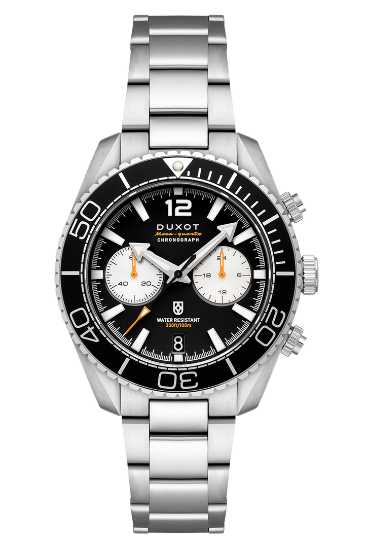 Tiburon Chronograph Black / Stainless Steel | Black Dial