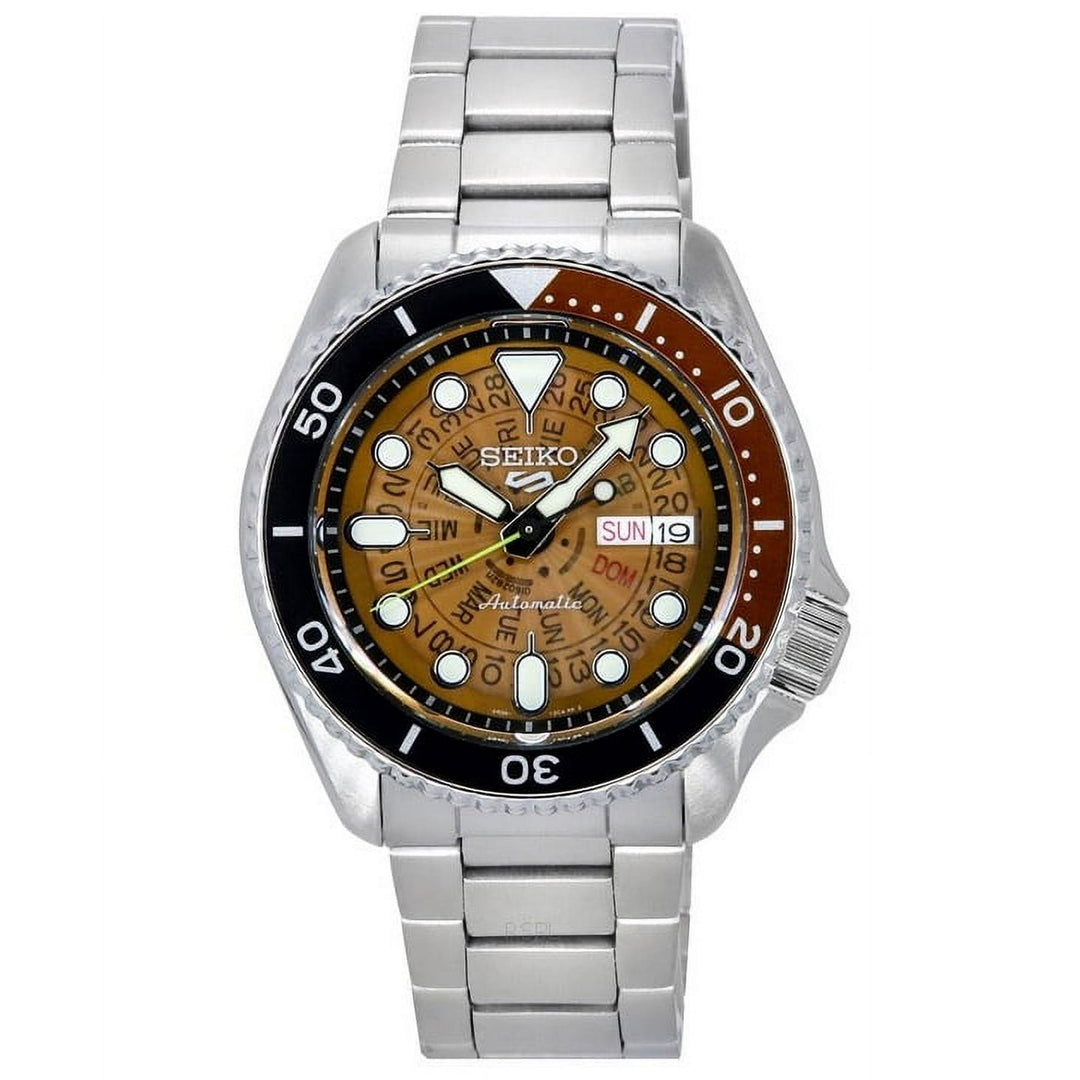 5 Sports SYX Brown Dial / Stainless Steel Bracelet Brown Dial