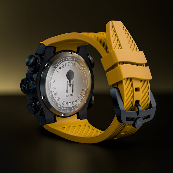 Deimos Chronograph Star Trek Galileo Limited Edition | Yellow Dial