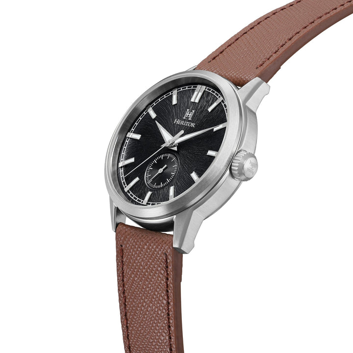 Argento Brown/ Black | Black Dial
