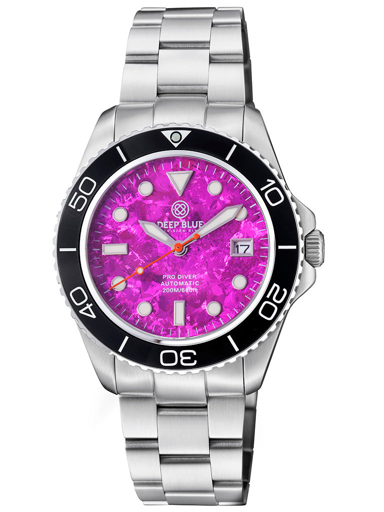 Pro Diver 200 42.5mm RED PURPLE TITANIUM CRYSTAL