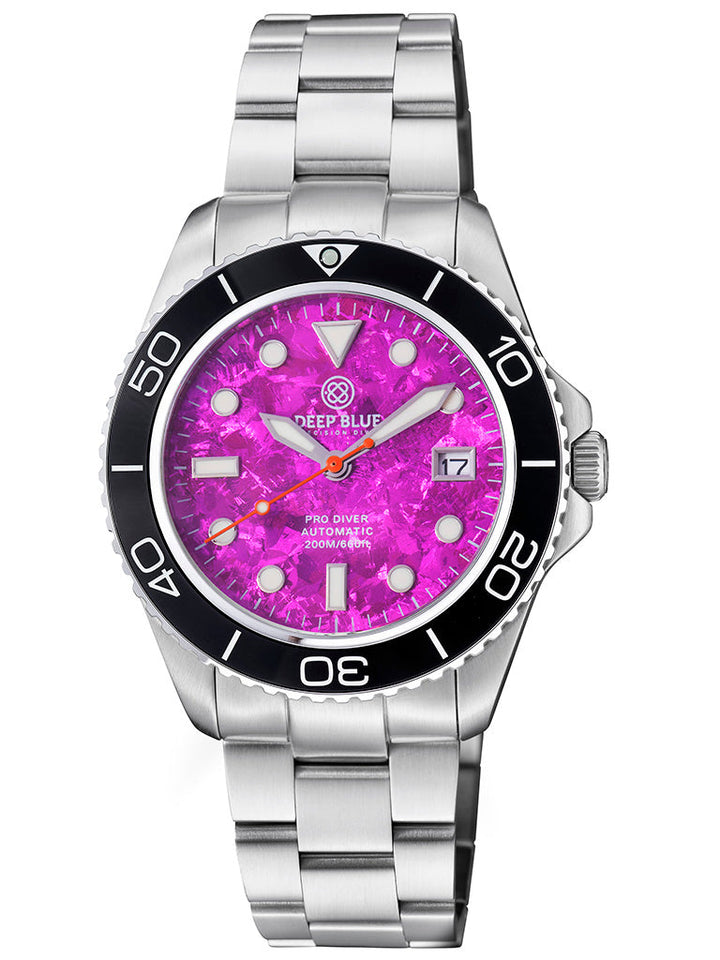 Pro Diver 200 42.5mm RED PURPLE TITANIUM CRYSTAL