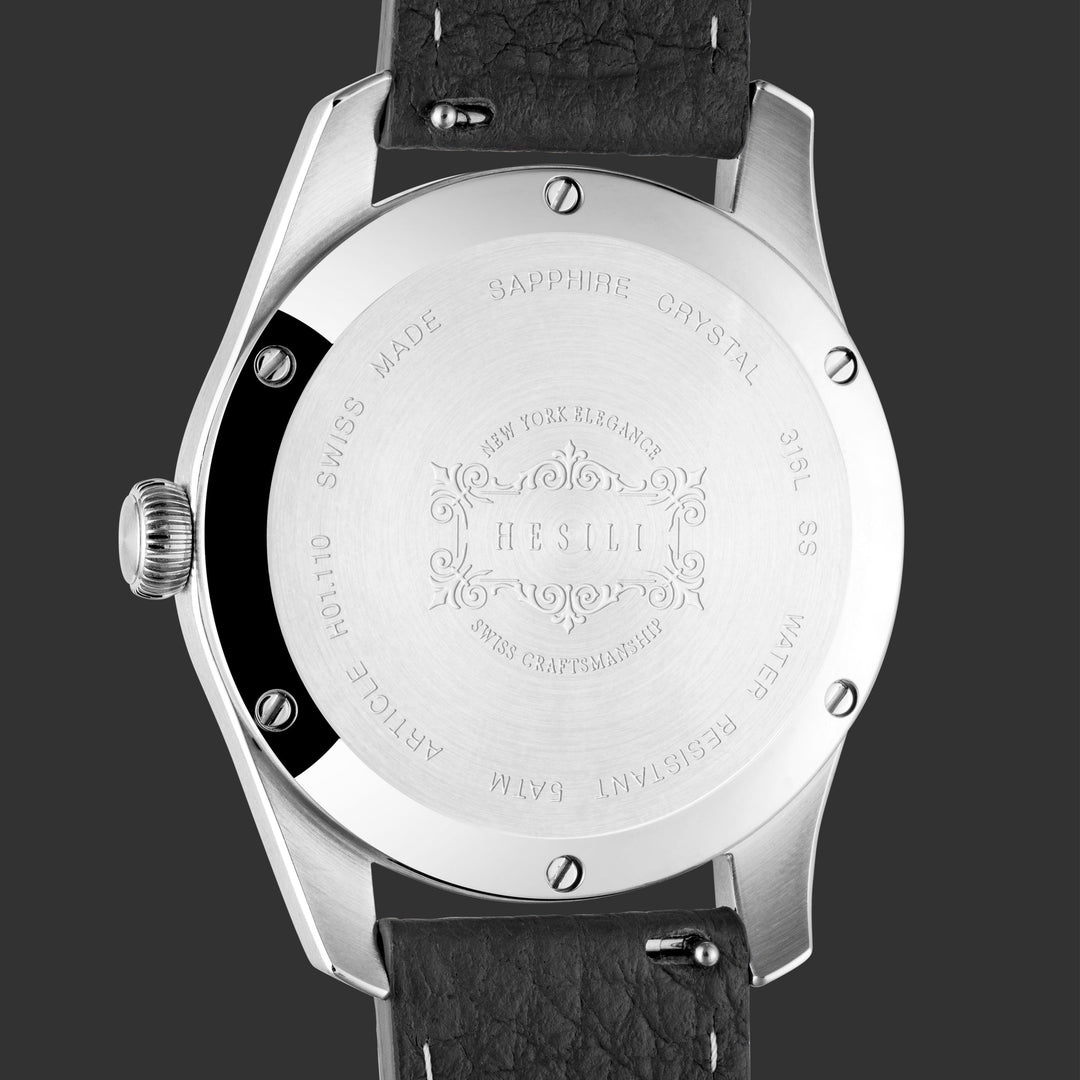The Original Series Classic Black / Black Leather | Black Dial