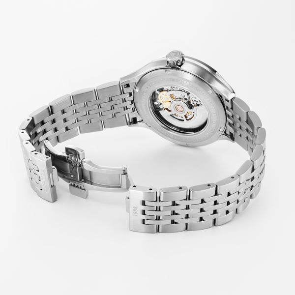 Competence Skeleton IV Black skeleton dial, stainless steel bracelet Black Skele