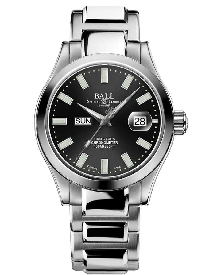 Engineer III Marvelight Chronometer Day-Date Black 40mm Black Dial