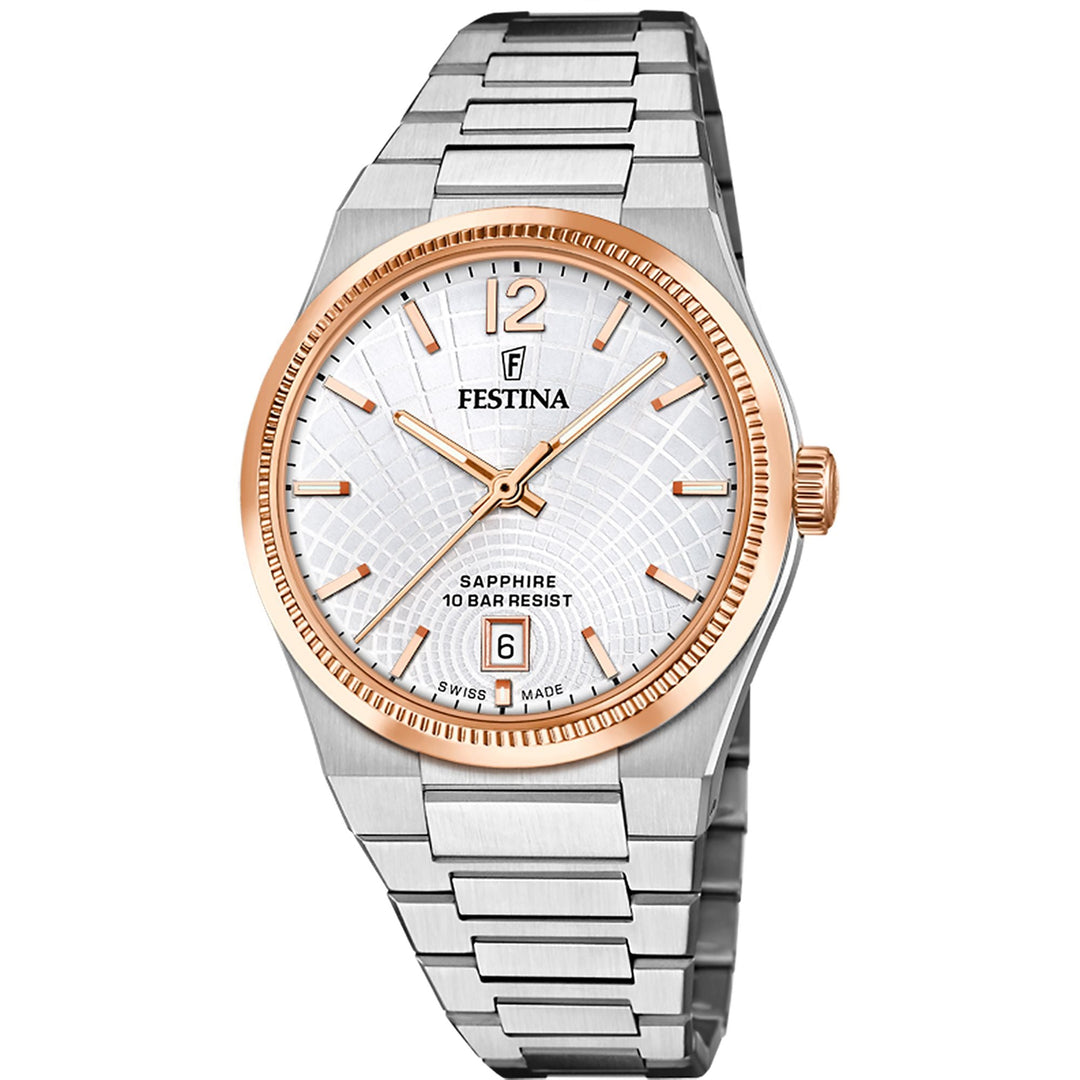 Rive Silver / Stainless Steel Silver Dial