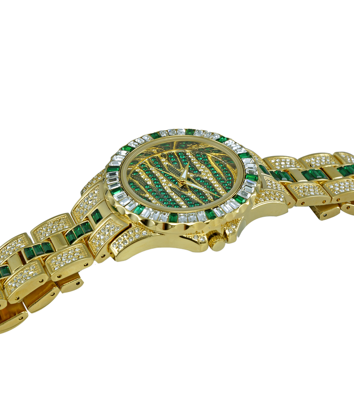 CHAMELEON GREEN / GOLD TONE | Green Dial