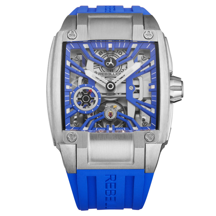 Re-Volt RBREV3H.TI.BL / Blue Skeletonized | Blue Skeletonized Dial