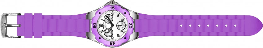 Angel White Dial / Purple Silicone Strap White Dial