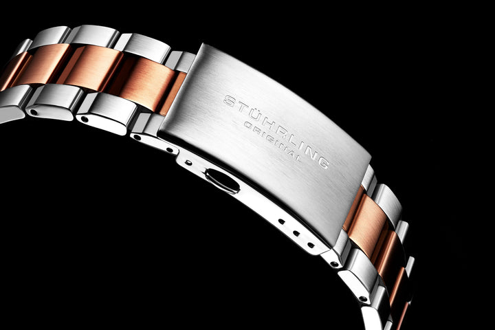 Astral Silver Rose Gold two toned/Stainless /Navy Dial | Navy Dial