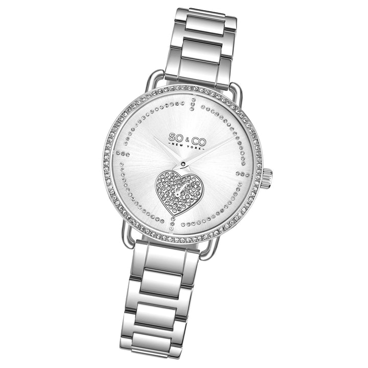 Madison 5524.1 Silver/Stainless Steel | Silver Dial