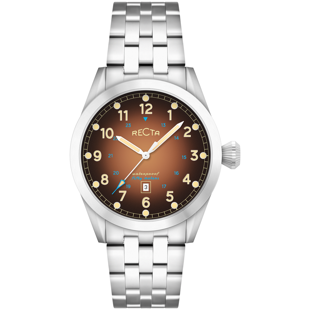 Cavalier Japan Quartz Brown / Stainless Steel |  Dial