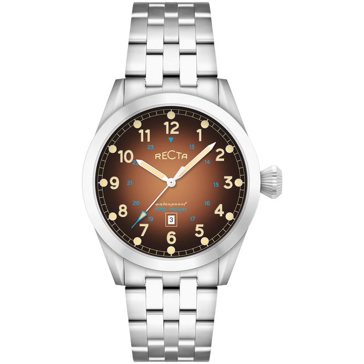 Cavalier Japan Quartz Brown / Stainless Steel |  Dial