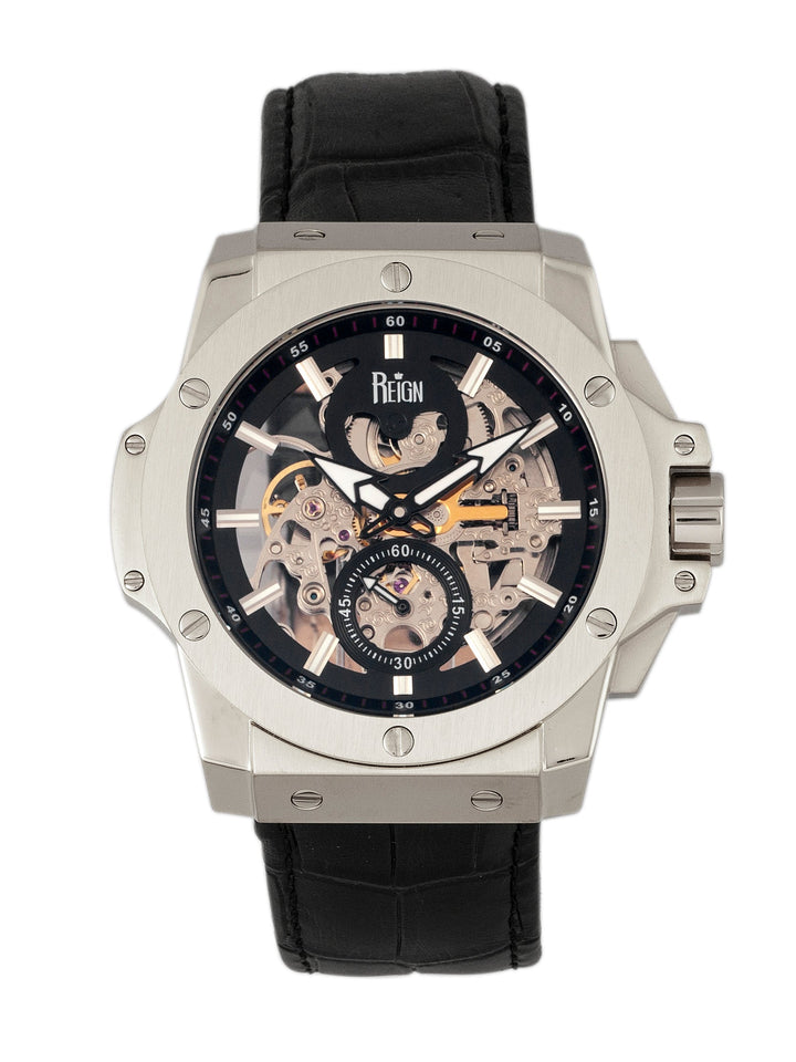 Commodus Silver/Black | Black Dial