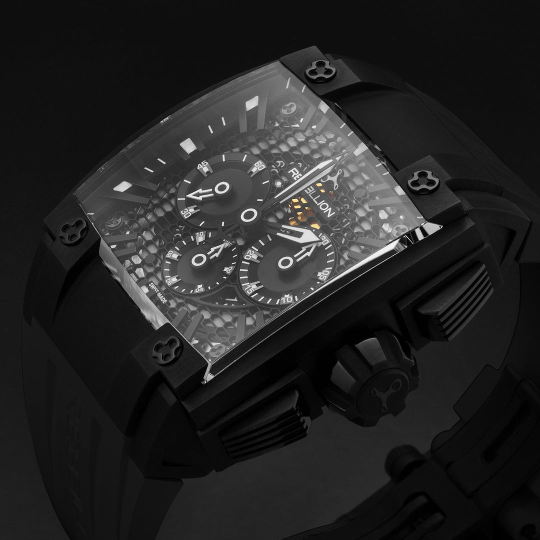 Re1 2.0 RBRE12CH.TB.BK1 / Black | Black Dial