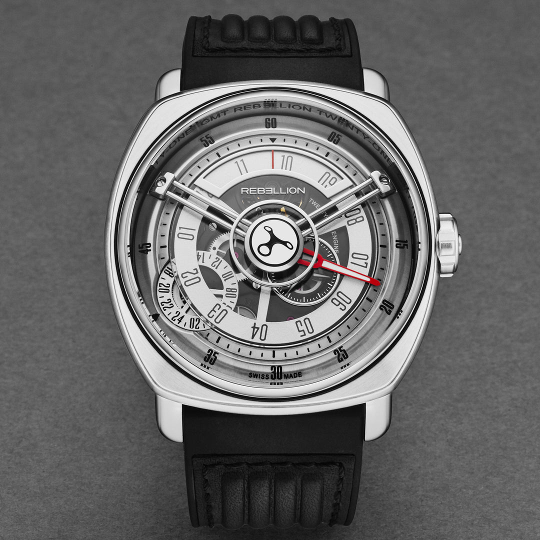 Twenty One RB21GMT.ST.T01 / Silver | Silver Dial
