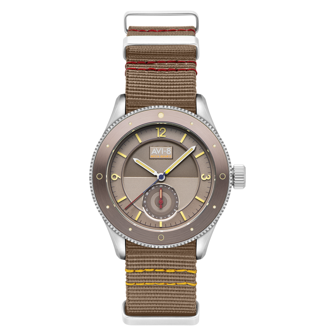 Airmaster Sector Meca-Quartz Grey / Nylon | Grey Dial