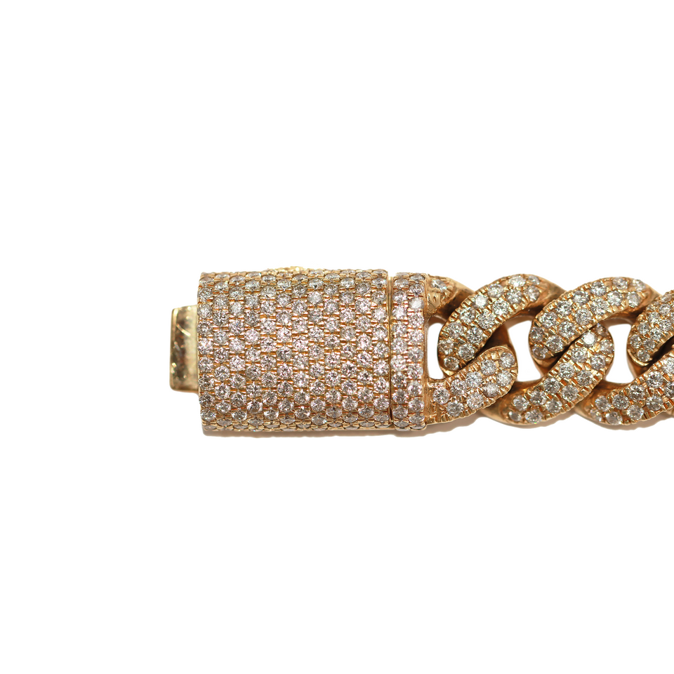 Diamond gucci link bracelet deals