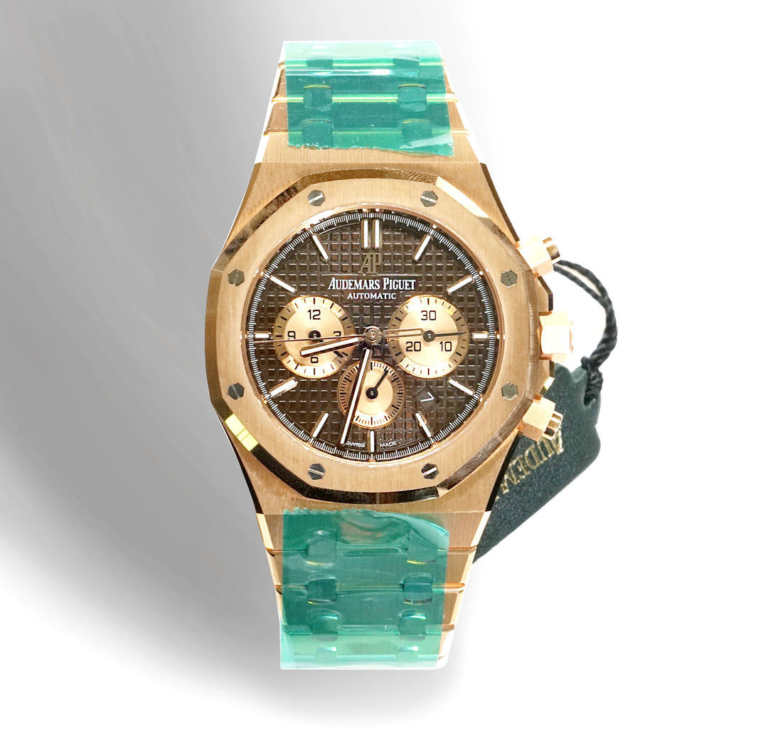 AP - Royal Oak - 41mm Self-Winding Flyback Chronograph Rose Gold