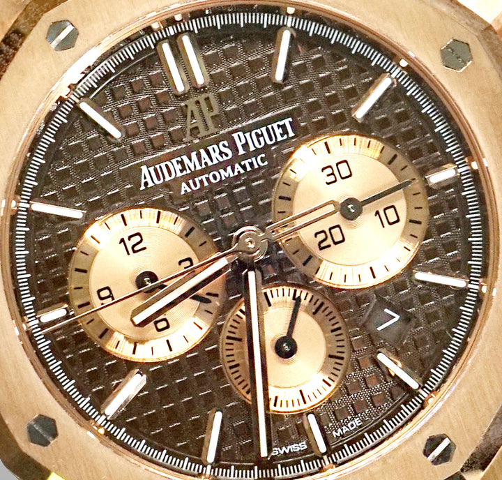 AP - Royal Oak - 41mm Self-Winding Flyback Chronograph Rose Gold