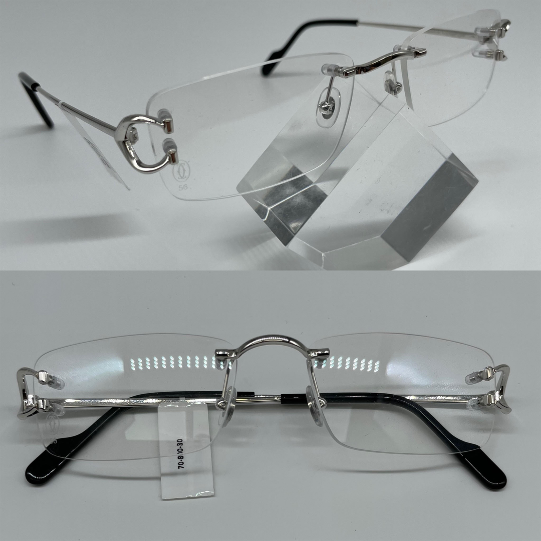 Crystal Clear Cartier Glasses