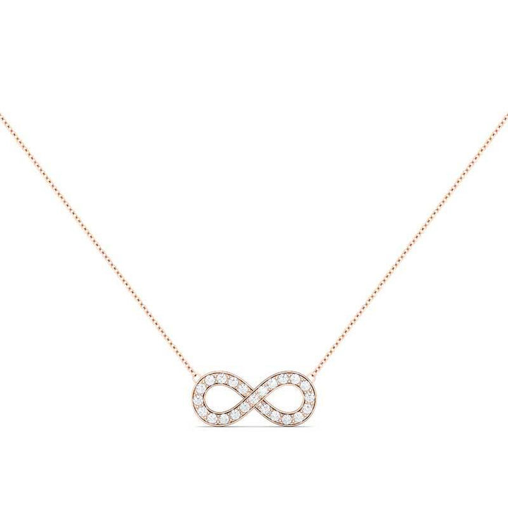 Infinity Diamond Necklace