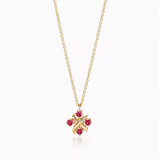 XO Ruby Necklace