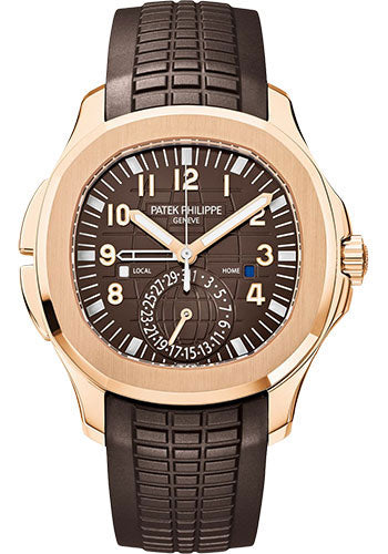 Patek Philippe  - Aquanaut Mens Dual Time - Travel Time Watch